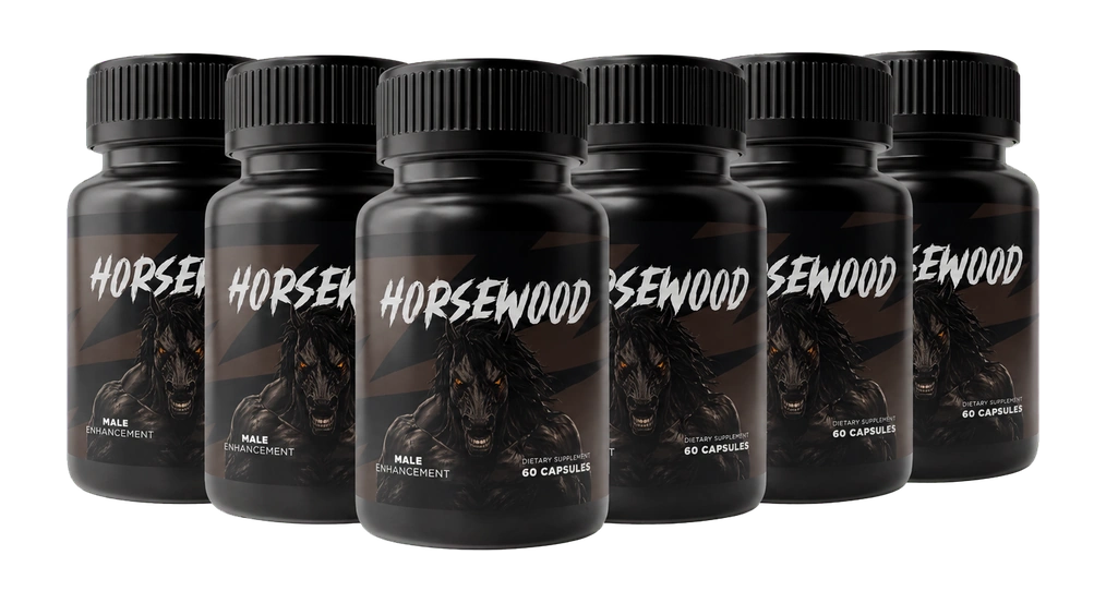 Horsewood 6 bottle package of the men's wellness supplement